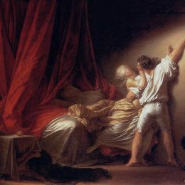 《螺栓》让-奥诺雷·弗拉贡纳尔(Jean-Honore Fragonard)高清作品欣赏