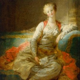 《小苏丹》让-奥诺雷·弗拉贡纳尔(Jean-Honore Fragonard)高清作品欣赏
