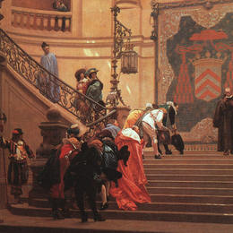 让·莱昂·热罗姆(Jean-Leon Gerome)高清作品:Eminence Grise -  Fran&amp;amp?ois Leclerc du Tremblay