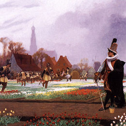 《郁金香的愚蠢》让·莱昂·热罗姆(Jean-Leon Gerome)高清作品欣赏