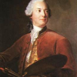 让-马克·纳蒂埃(Jean-Marc Nattier)高清作品:Portrait of Louis Tocqu&amp;ampé