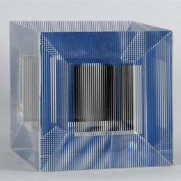 赫苏斯·拉斐尔·索托(Jesus Rafael Soto)高清作品:Cube with Ambigous Space