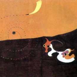 《景观（野兔）》胡安·米罗(Joan Miro)高清作品欣赏