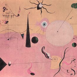 《猎人》胡安·米罗(Joan Miro)高清作品欣赏