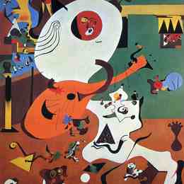 《荷兰室内装饰我》胡安·米罗(Joan Miro)高清作品欣赏