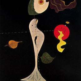 《裸体》胡安·米罗(Joan Miro)高清作品欣赏