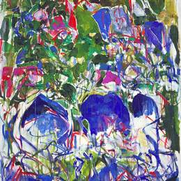 《我的风景II》霍安·米切尔(Joan Mitchell)高清作品欣赏