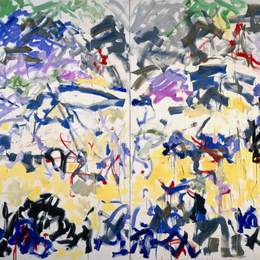 《河》霍安·米切尔(Joan Mitchell)高清作品欣赏