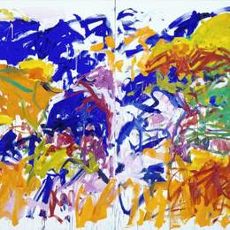 《这里》霍安·米切尔(Joan Mitchell)高清作品欣赏