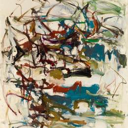 《无题》霍安·米切尔(Joan Mitchell)高清作品欣赏