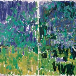《张贴》霍安·米切尔(Joan Mitchell)高清作品欣赏