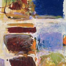 《蓝色领土》霍安·米切尔(Joan Mitchell)高清作品欣赏