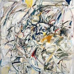 《无题》霍安·米切尔(Joan Mitchell)高清作品欣赏