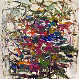 《无题》霍安·米切尔(Joan Mitchell)高清作品欣赏