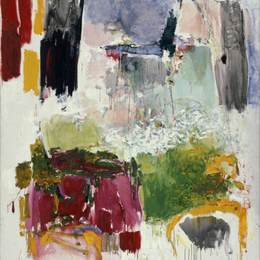 《枯水》霍安·米切尔(Joan Mitchell)高清作品欣赏