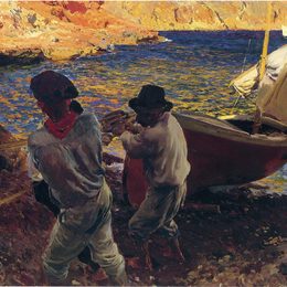 《比同行哈维亚节，》华金·索罗拉(Joaqu&amp;amp#237n Sorolla)高清作品欣赏