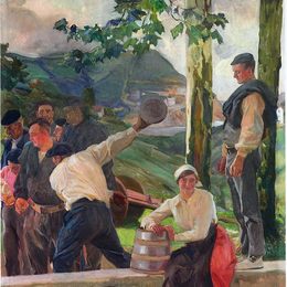 《击球游戏》华金·索罗拉(Joaqu&amp;amp#237n Sorolla)高清作品欣赏