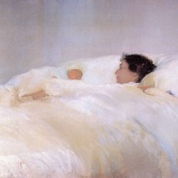 《母亲》华金·索罗拉(Joaqu&amp;amp#237n Sorolla)高清作品欣赏