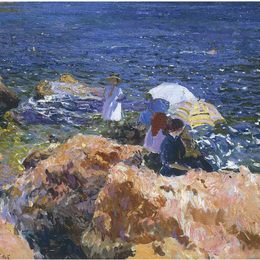 《哈维亚要加冰的》华金·索罗拉(Joaqu&amp;amp#237n Sorolla)高清作品欣赏