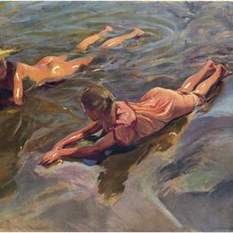 《海田园诗》华金·索罗拉(Joaqu&amp;amp#237n Sorolla)高清作品欣赏