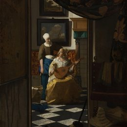 《情书》约翰内斯·维米尔(Johannes Vermeer)高清作品欣赏