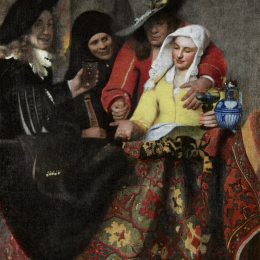 《老鸨》约翰内斯·维米尔(Johannes Vermeer)高清作品欣赏