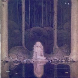 《在地精和巨魔》约翰·鲍尔(John Bauer)高清作品欣赏