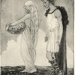 约翰·鲍尔(John Bauer)高清作品:Loki  and Idun