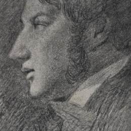 《自画像》约翰·康斯特布尔(John Constable)高清作品欣赏