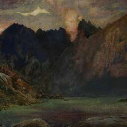 约翰·邓肯(John Duncan)高清作品:Loch Coruisk and The Cuillins from Elgol