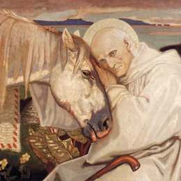 《圣哥伦布告别白马》约翰·邓肯(John Duncan)高清作品欣赏