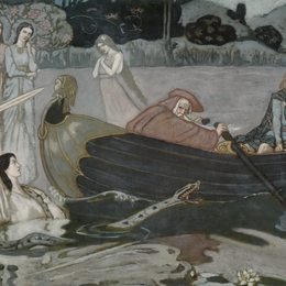 《神剑的获得》约翰·邓肯(John Duncan)高清作品欣赏