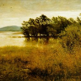 《十月寒冷》约翰·埃弗里特·米莱斯(John Everett Millais)高清作品欣赏