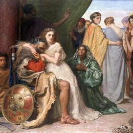 《耶弗他》约翰·埃弗里特·米莱斯(John Everett Millais)高清作品欣赏