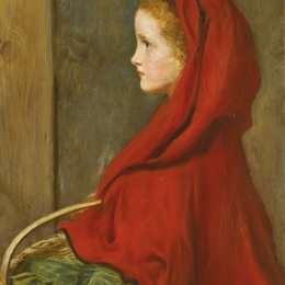 《红帽》约翰·埃弗里特·米莱斯(John Everett Millais)高清作品欣赏