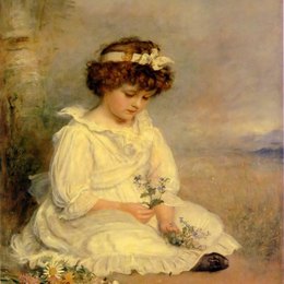 《小斯威夫特的宠儿蓝》约翰·埃弗里特·米莱斯(John Everett Millais)高清作品欣赏