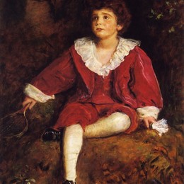 约翰·埃弗里特·米莱斯(John Everett Millais)高清作品:The Honourable John Nevile Manners