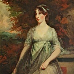 《伊丽莎白·霍华德夫人》约翰·霍普纳(John Hoppner)高清作品欣赏