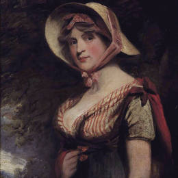 约翰·霍普纳(John Hoppner)高清作品:Lady Louisa Manners, Countess of Dysart