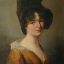 《玛丽萨默维尔（1780年至1872年），作为一名年轻女子》约翰·杰克逊(John Jackson)高清作品欣赏