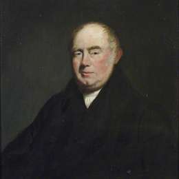 约翰·杰克逊(John Jackson)高清作品:Reverend George Morley (1772–1843)