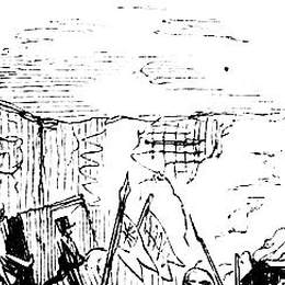 《工作中的卡莱布》约翰·里奇(John Leech)高清作品欣赏