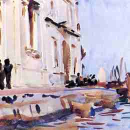 约翰·辛格·萨金特(John Singer Sargent)高清作品:All Ave Maria