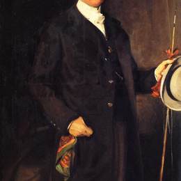 约翰·辛格·萨金特(John Singer Sargent)高清作品:Captain John Spicer