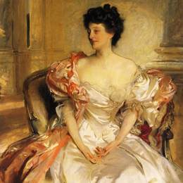 约翰·辛格·萨金特(John Singer Sargent)高清作品:Cora, Countess of Strafford (Cora Smith)