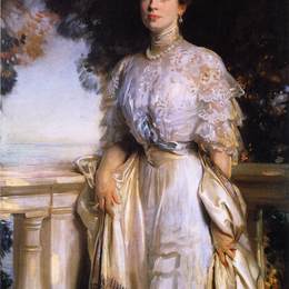 约翰·辛格·萨金特(John Singer Sargent)高清作品:Mrs. Edward Deshon Brandegee