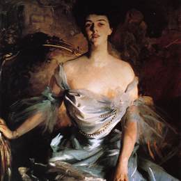 约翰·辛格·萨金特(John Singer Sargent)高清作品:Mrs. Joseph E. Widener