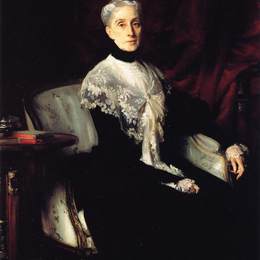 约翰·辛格·萨金特(John Singer Sargent)高清作品:Mrs. William Crowninshield Endicott