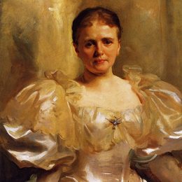 约翰·辛格·萨金特(John Singer Sargent)高清作品:Mrs. William Shakespeare (Louise Weiland)