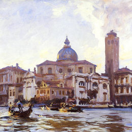 约翰·辛格·萨金特(John Singer Sargent)高清作品:Palazzo Labia, Venice